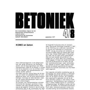 KOMO en beton