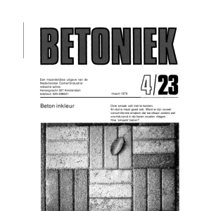 Beton in kleur