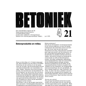 Betonproduktie en milieu