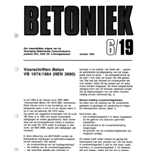 Voorschriften Beton VB 1974/1984 (NEN 3880)