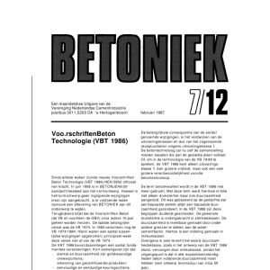 Voorschriften Beton Technologie (VBT 1986)