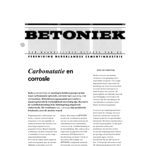 8/22 Carbonatatie en corrosie