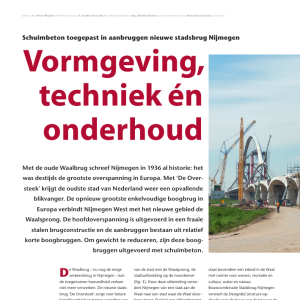 Vormgeving, techniek én onderhoud