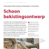 Schoon bekistingsontwerp