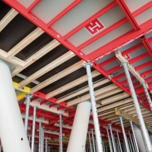 Grenzen systeembekisting opgerekt