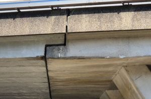 Detail van een tand-nokconstructie