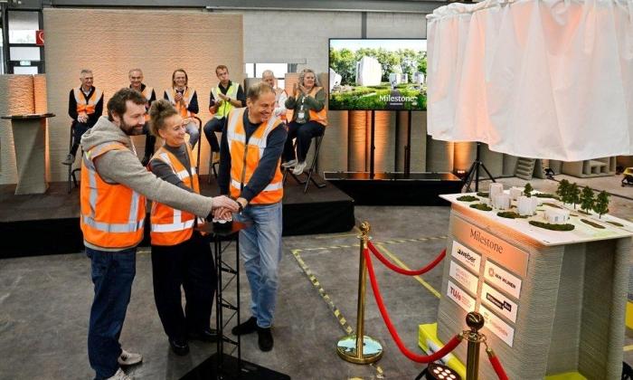 Bouw eerste 3D-geprinte koopwoningen in Nederland van start